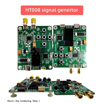 HT008 Източник на сигнал MAX2870 STM32 23.5-6000Mhz Генератор на сигнали Източник на сигнал Точка за поддръжка / режим Издръжлив