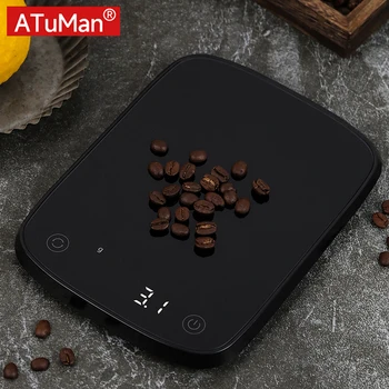 DUKA ATuMan ES2 Цифрова кухненска везна 5кг Тегло Храна Кафе Баланс Прецизни интелигентни електронни везни за готвене на печене