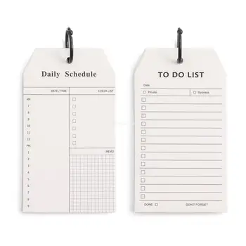 Daily Daily To Do List with Spirals Sheets, Daily DIY Calendar Pad Dropship