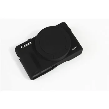G7X3 силиконова броня кожата случай камера чанта тялото капак защитен за Canon Powershot G7X Mark III G7XIII