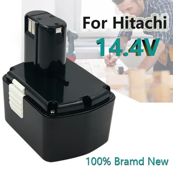 За най-новите 14.4V 4800 / 6800mAh сменяема батерия за електроинструменти за Hitachi BCL1430 CJ14DL DH14DL EBL1430 BCL1430 BCL1415 NI-CD прилеп