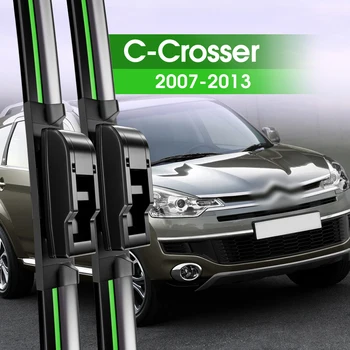 2pcs Предни чистачки на предното стъкло за Citroen C-Crosser 2007-2013 2008 2009 2010 2011 2012 Аксесоари за прозорци на предното стъкло