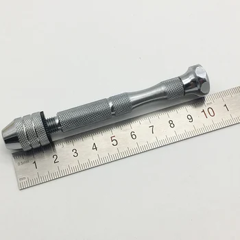  алуминиева сплав ротационен щифт Vise отвертка ръчна бормашина Чък часовник ремонт инструмент часовникар