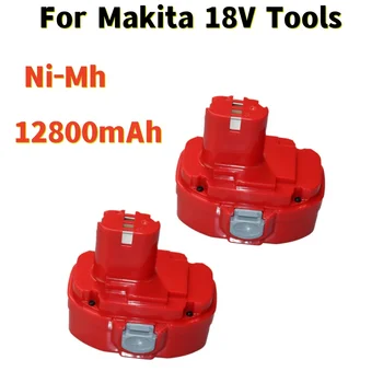 Ni-MH 18V 12800mAh За подмяна на батерия Makita 18V PA18 1822 1823 1833 1834 1835 1835F 192828-1 192829-9