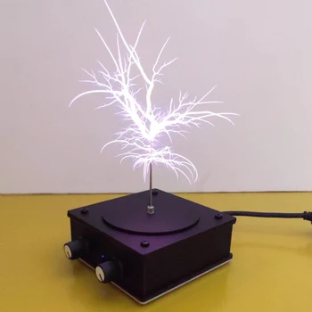  Tesla бобина Bluetooth музика 10 см дъга докосване Експеримент за безжично предаване Настолна играчка