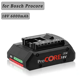 За Bosch 21700 литиево-йонна резервна батерия 18V 6.0Ah Procore BAT609 BAT610G BAT618 Съвместим с GBA GBH GSR GSB серия